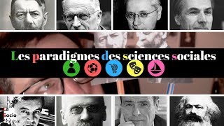 Paradigmes sociologiques  structuralisme individualisme fonctionnalisme interractionisme etc [upl. by Norud]