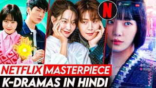 Top 10 Masterpiece K Drama on Netflix in Hindi  Best Korean Drama on Netflix in Hindi Dubbed [upl. by Engeddi123]