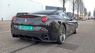 Ferrari California Novitec Rosso  Lovely Exhaust Sounds [upl. by Atteuqal7]