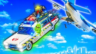 Ghostbusters Car got STOLEN in GTA 5 I made the Thief REGRET IT [upl. by Hambley]