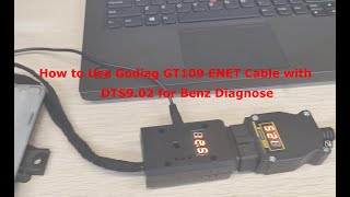 How to Use GODIAG GT109 DOIPENET Cable with DTS902 for Benz Diagnostics EOBDToolcouk [upl. by Quentin]