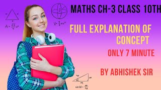 chapter 3 maths class 10 cbse board full explanation of conceptcbse10thexam2023mathsquestions [upl. by Pirali]