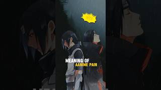 Meaning of Anime Pain 🥹 anime animeedit [upl. by Delwin313]