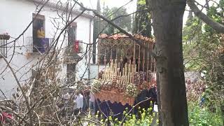 Traslado regreso cofradía de los Gitanos Virgen del Sacromonte Granada 7 abril 2024 [upl. by Dihahs]