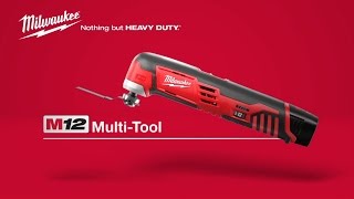 Milwaukee® M12™ Cordless MultiTool Kit 242622 [upl. by Soalokin318]