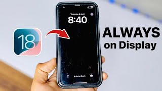 How to Enable Always on Display on iPhone 11 on iOS 18  Always on Display on iOS 18 Beta 1 [upl. by Snoddy611]