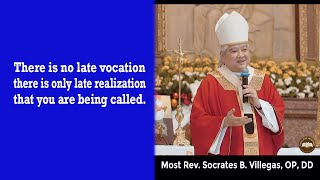 Timeless Wisdom Homily  Late Vocation  Most Rev Socrates B Villegas OP DD [upl. by Gregoor]