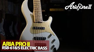 PUNCHY LOWS of the Aria Pro II RSB6185 Bass AriaPro AriaisBack AriaBass [upl. by Enninaej]