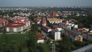 Panorama Lublina z biurowca Centrum Zana Office Park [upl. by Welker218]