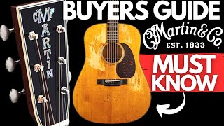 Martin Guitar BUYERS GUIDE Every Model Explained [upl. by Noiroc]