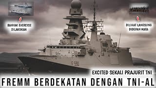 PRAJURIT TNIAL SUDAH INJAKKAN KAKI DI FRIGATE BERGAMINI CLASS [upl. by Marguerita]