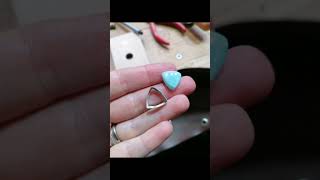 Crafting a Rare Larimar Pendant from Scratch [upl. by Berget]