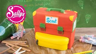 Einschulungstorte  Schulranzen Motivtorte amp Gewinnspiel  Sallys Welt [upl. by Assylla376]