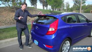 2012 Hyundai Accent Test Drive amp Car Review [upl. by Jaqitsch]