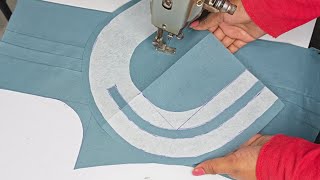 Very Easy And Unique Kurti Neck Design Cutting And Stitching Techniques For Beginners 2024 [upl. by Egroeg788]