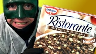 Ristorante Pizza Dolce Al Cioccolato Dr Oetker Die Schokoladen Pizza♥ Tinys Pizza Review [upl. by Rehctaht]