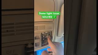 Honda dome light not working issue SOLVED  bad switch  HOW TO REPAIR [upl. by Feldt]