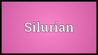 Silurian Meaning [upl. by Shem]