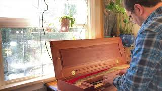 Zuckermann King of Sweden clavichord [upl. by Adnuhsed]