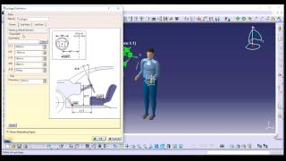 01Basic Ergonomics design for FSAE Supra vehicle design [upl. by Lepper341]