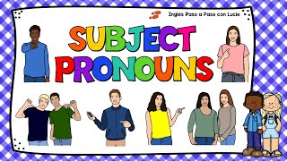 LECCIÓN 1 CÓMO USAR LOS PRONOMBRES PERSONALES EN INGLÉS  EXPLICACIÓN DE LOS SUBJECT PRONOUNS [upl. by Atirres]