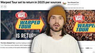 Warped Tour Is Coming Back In 2025 [upl. by Jameson533]