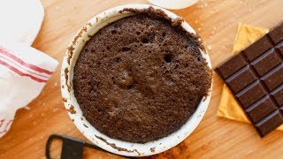 KETO CHOCOLATE CAKE IN 1 MINUTE  THE BEST LOW CARB MUG CAKE FOR KETO [upl. by Atenik]