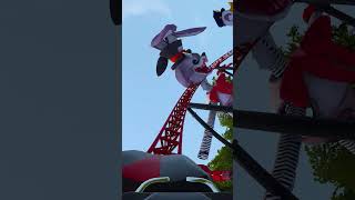 360 VR Finding Frankie Roller Coaster findingfrankie rollercoaster [upl. by Yelserp694]