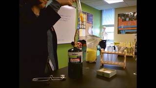 Sulfur Lab Monoclinic Demo [upl. by Armil]