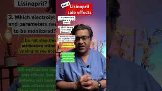 Lisinopril side effects 101More lisinopril bloodpressure htn sideeffects [upl. by Sigismond932]