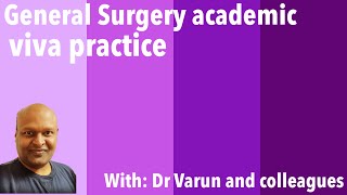 FRCS general surgery academic viva practice [upl. by Llenrag744]