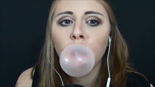 ASMR Hubba Bubba Loud Pops amp Bubbles [upl. by Eikceb]