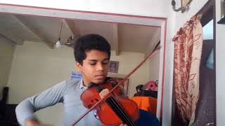 Andakare ma violin cover DiLO By Bomuthu [upl. by Zaremski]