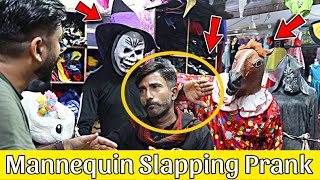 Mannequin Slapping Prank  Funny Slapping Prank  Our Entertainment [upl. by Daniela]