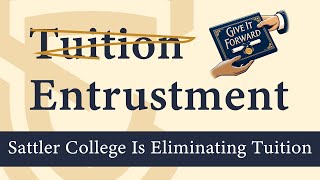 Eliminating Tuition with Entrustment [upl. by Htrag]