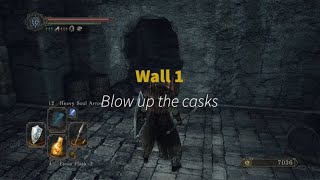 Dark Souls 2 Illusory Wall Locations  Lost Bastille [upl. by Hammad]