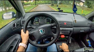 2007 Skoda Octavia 16 102HP  POV Test Drive 1312 Joe Black [upl. by Ahselyt248]