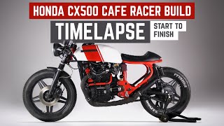 Honda CX500 Cafe Racer Build Time Lapse [upl. by Theodor67]