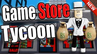 1 Building the ULTIMATE GAME STORE  Game Store Tycoon Ep1 [upl. by Dnalro]