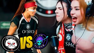 PERSAS FEMENIL vs LAS ALIENS FC  Queens League Americas  JORNADA 8 [upl. by Llertram565]