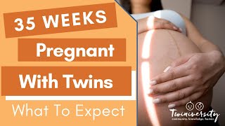 35 Weeks Pregnant with Twins To Do List and What To Expect [upl. by Irpac]