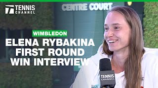 Elena Rybakina on Her 2024 Season  2024 Wimbledon First Round [upl. by Adnohsel423]