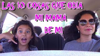 Las 10 CoSaS que a mi MaMá no le GustaN de MI en Sábado  TV ANA EMILIA [upl. by Zeret]