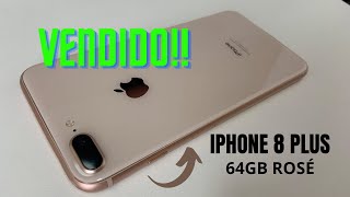 iPhone 8 Plus 64gb Ouro Rosa [upl. by Adiesirb]