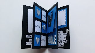 DIY Scrapbook for Best FriendHow to Make ScrapbookArtCraftByTulsi [upl. by Sivet]