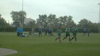 VfL Wolfsburg Training  Laktattest 27092011 [upl. by Onurb]