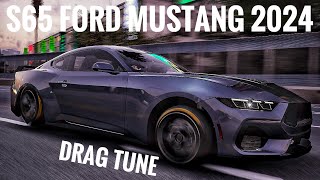 S65 Ford Mustang 2024 Gameplay CarX Street Tune Drag  CarX Street 161 [upl. by Gnik]