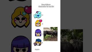 BRAWLERS in Real Life brawlstars brawstarsmemes brawlstarsmeme [upl. by Joelle]