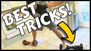 BEST HOVERBOARD TRICKS [upl. by Sadirah893]