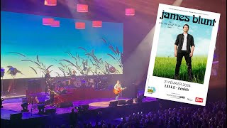 James Blunt  The Who We Used To Be Tour 2024  FULL CONCERT Lille FRANCE 21022024 4K [upl. by Refitsirhc]